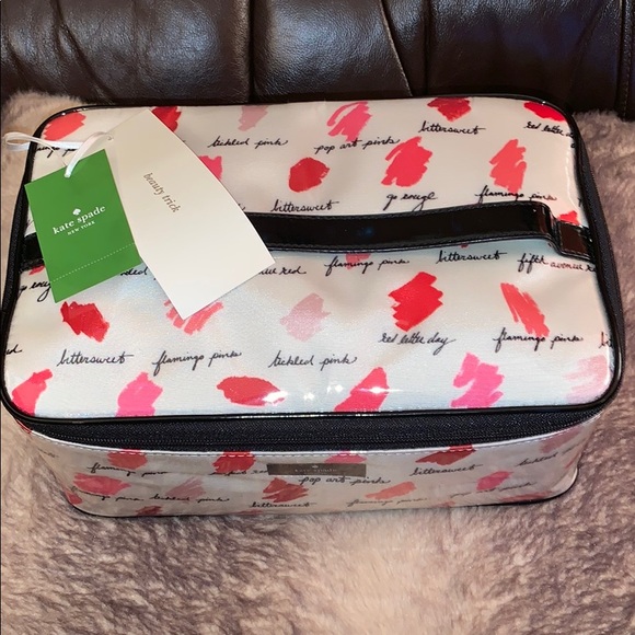 kate spade Handbags - NWT Kate Spade 2 Pc Cosmetic Travel Case